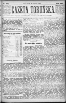 Gazeta Toruńska 1880, R. 14 nr 218