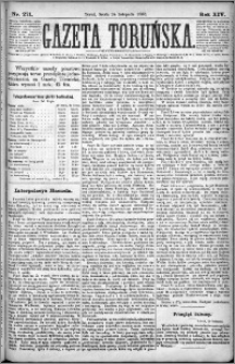 Gazeta Toruńska 1880, R. 14 nr 271