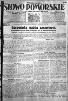 Słowo Pomorskie 1929.02.02 R.9 nr 28