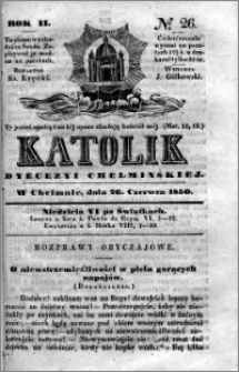 Katolik Dyecezyi Chełmińskiej 1850.06.26 nr 26