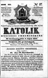 Katolik Dyecezyi Chełmińskiej 1851.07.02 nr 27