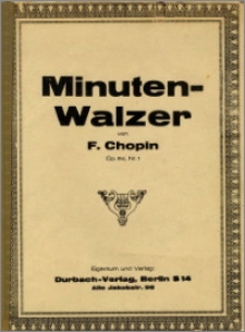Minuten - Walzer : Op. 64 no. 1 [piano]