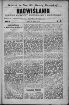 Nadwiślanin : tygodnik handlowy, przemysłowy i ekonomiczny 1874, R. 2 nr 12