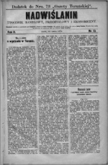 Nadwiślanin : tygodnik handlowy, przemysłowy i ekonomiczny 1874, R. 2 nr 13