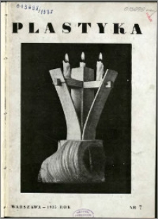 Plastyka : [organ Bloku Zawodowych Artystów Plastyków] 1935, R.1 nr 7