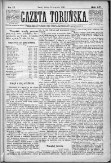 Gazeta Toruńska 1881, R. 15 nr 17