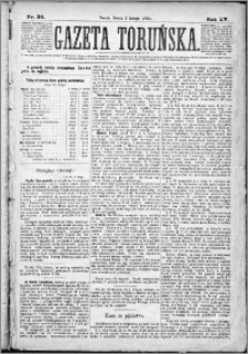 Gazeta Toruńska 1881, R. 15 nr 26