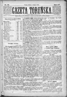 Gazeta Toruńska 1881, R. 15 nr 28