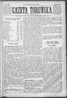 Gazeta Toruńska 1881, R. 15 nr 29