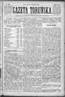 Gazeta Toruńska 1881, R. 15 nr 91