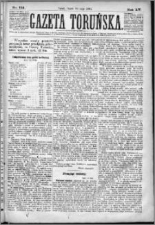 Gazeta Toruńska 1881, R. 15 nr 114