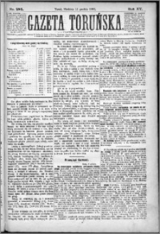 Gazeta Toruńska 1881, R. 15 nr 284