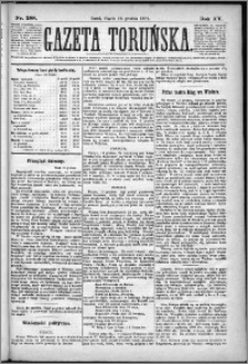 Gazeta Toruńska 1881, R. 15 nr 288