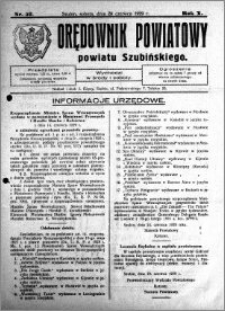 Orędownik Powiatowy powiatu Szubińskiego 1929.06.29 R.10 nr 52