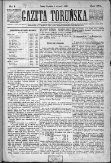 Gazeta Toruńska 1882, R. 16 nr 1