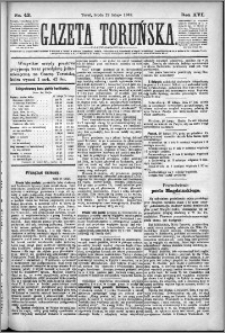 Gazeta Toruńska 1882, R. 16 nr 43