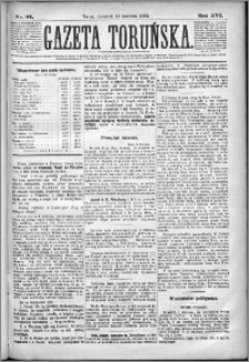 Gazeta Toruńska 1882, R. 16 nr 84