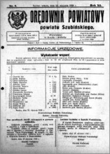 Orędownik Powiatowy powiatu Szubińskiego 1930.01.25 R.11 nr 8