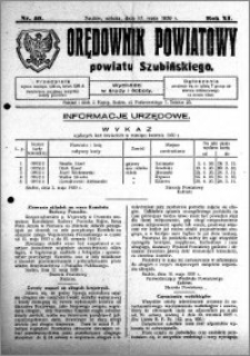 Orędownik Powiatowy powiatu Szubińskiego 1930.05.17 R.11 nr 40