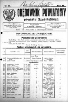 Orędownik Powiatowy powiatu Szubińskiego 1930.07.12 R.11 nr 56