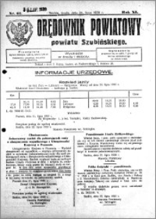 Orędownik Powiatowy powiatu Szubińskiego 1930.07.30 R.11 nr 61