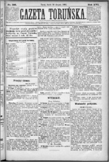 Gazeta Toruńska 1882, R. 16 nr 198