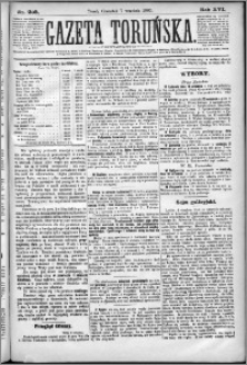 Gazeta Toruńska 1882, R. 16 nr 205