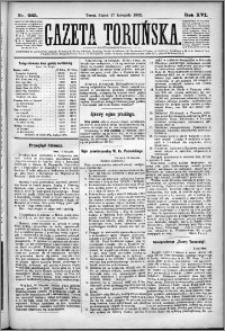 Gazeta Toruńska 1882, R. 16 nr 265