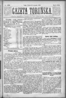 Gazeta Toruńska 1882, R. 16 nr 274