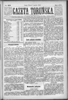 Gazeta Toruńska 1882, R. 16 nr 280