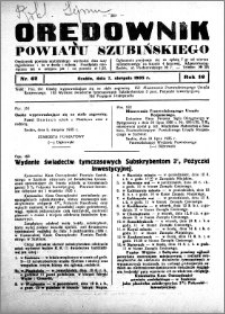 Orędownik powiatu Szubińskiego 1935.08.07 R.16 nr 62