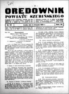 Orędownik powiatu Szubińskiego 1935.11.02 R.16 nr 87