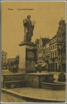 Toruń - pomnik Kopernika - Thorn. Copernicus-Denkmal