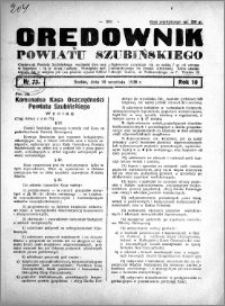 Orędownik powiatu Szubińskiego 1938.09.10 R.19 nr 73