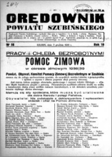 Orędownik powiatu Szubińskiego 1938.12.07 R.19 nr 98