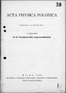 czy polaryzacja podstawowa zależy od temperatury?