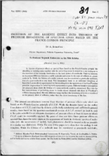 Inclusion of the Lorentz Effect into Theories of Pressure Broadening of Spectral Lines based on the Franck-Condon Principle