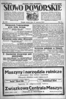 Słowo Pomorskie 1925.06.27 R.5 nr 147