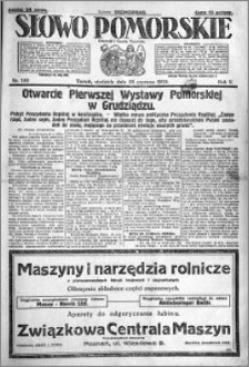 Słowo Pomorskie 1925.06.28 R.5 nr 148