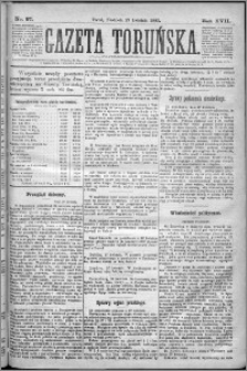 Gazeta Toruńska 1883, R. 17 nr 97