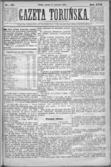 Gazeta Toruńska 1883, R. 17 nr 141