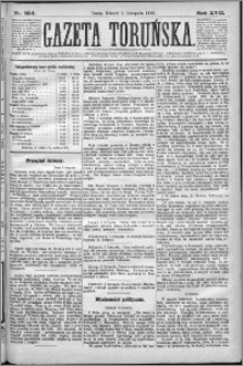 Gazeta Toruńska 1883, R. 17 nr 254