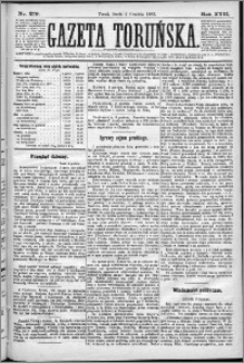 Gazeta Toruńska 1883, R. 17 nr 279