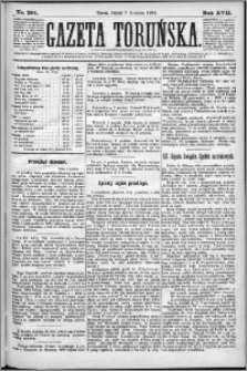 Gazeta Toruńska 1883, R. 17 nr 281