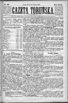 Gazeta Toruńska 1884, R. 18 nr 22