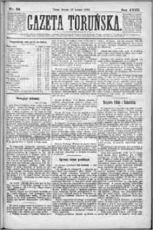 Gazeta Toruńska 1884, R. 18 nr 39