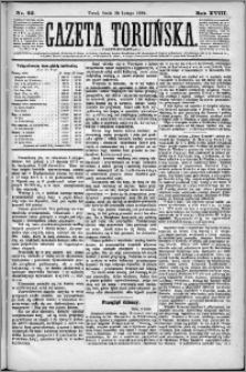 Gazeta Toruńska 1884, R. 18 nr 42