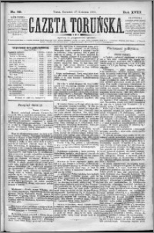 Gazeta Toruńska 1884, R. 18 nr 89