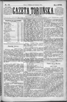 Gazeta Toruńska 1884, R. 18 nr 92