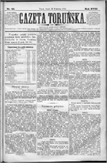 Gazeta Toruńska 1884, R. 18 nr 94